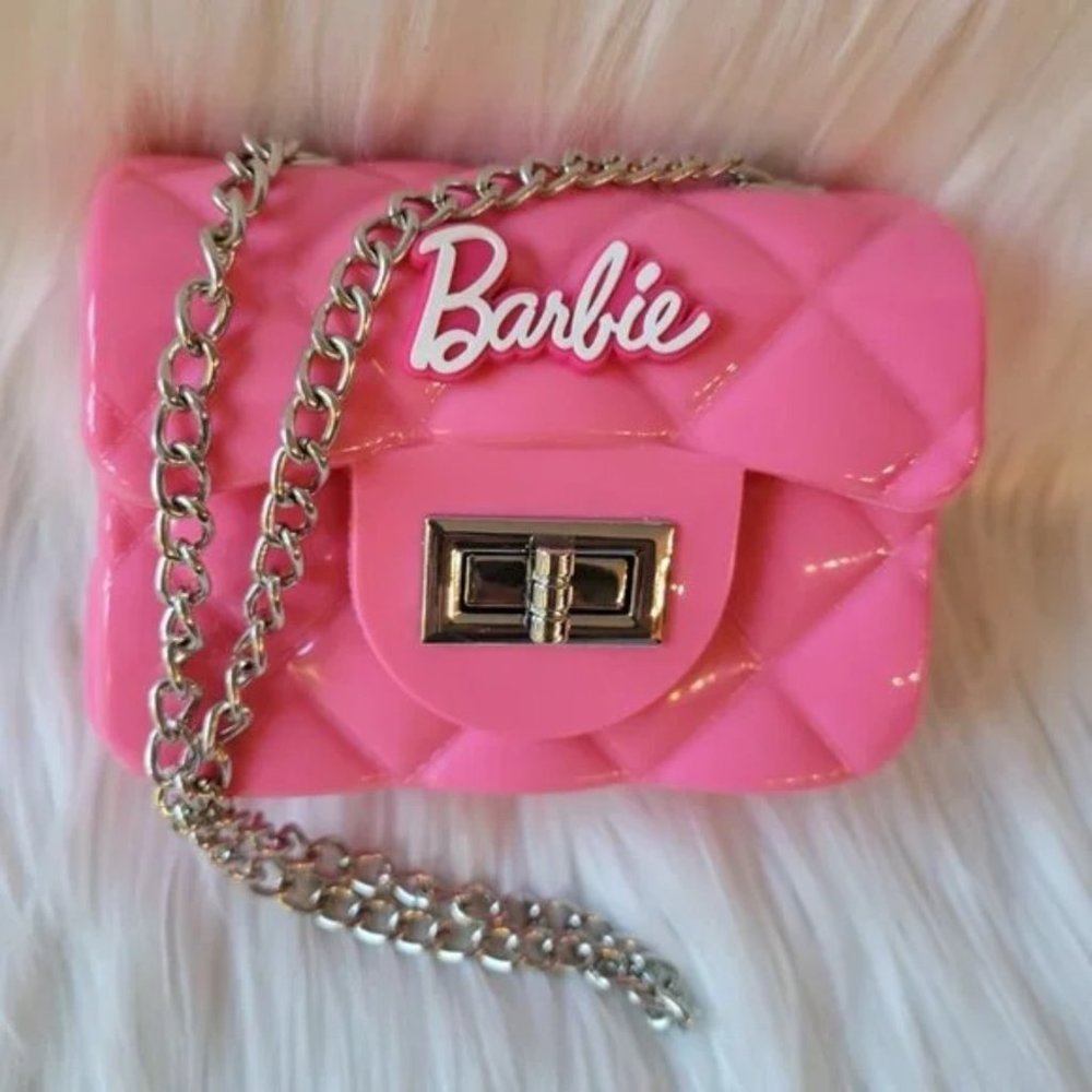 Barbie Pink Jelly Mini Bag